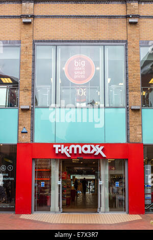 TK Max shop in Orchard Square Sheffield South Yorkshire Regno Unito Foto Stock