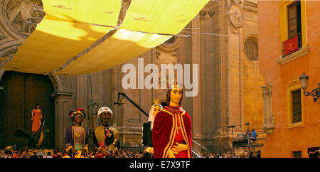 La processione del Corpus Domini a Granada, Spagna Foto Stock