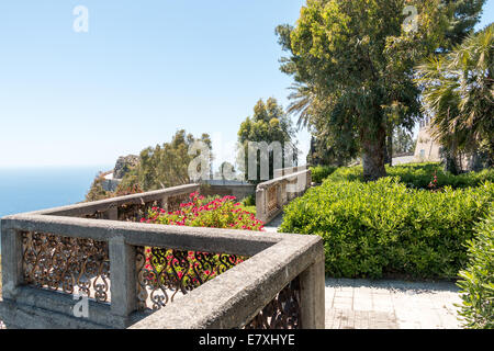 Giardino in Forza D'Agrò sicilia Foto Stock