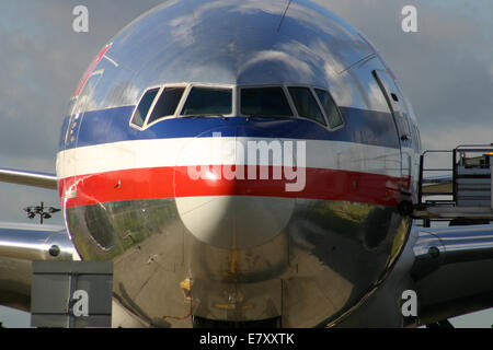 AMERICAN AA BOEING 777 Foto Stock