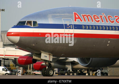 AMERICAN AA BOEING 777 Foto Stock