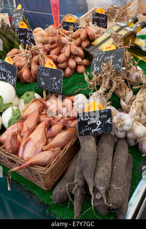 Mercato Saint Louis a Fontainebleau, Francia Foto Stock
