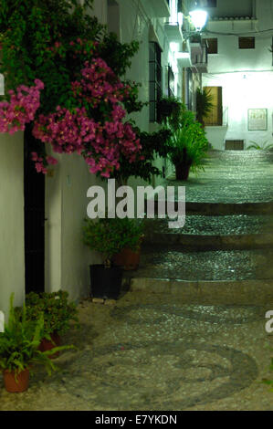 Strada andaluso Foto Stock