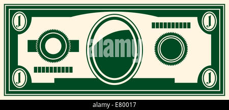 un dollaro Foto Stock