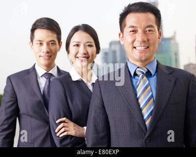 Asian business team Foto Stock