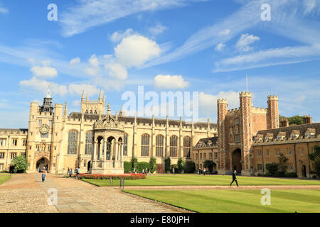 Il Trinity College di Cambridge, Regno Unito Foto Stock