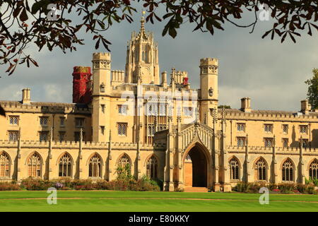 St John's College di Cambridge, Regno Unito Foto Stock