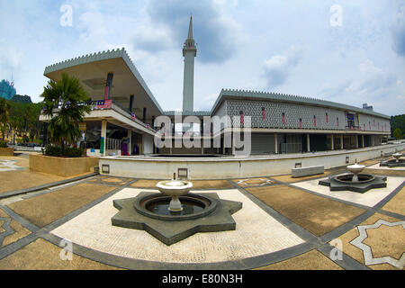 Masjid Negara Moschea Nazionale della Malesia a Kuala Lumpur in Malesia Foto Stock