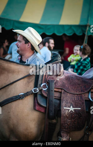 West Lampeter, Pennsylvania. Comunità Country Fair. L'evento di tre giorni durante l'ultima settimana di settembre prevede una competizione amichevole tra vicini e una sana atmosfera educativi per tutte le età Credito: creativa collezione TOLBERT FOTO/Alamy Live News Foto Stock