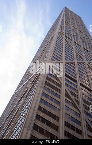 Il John Hancock Center in downtown Chicago, IL Foto Stock