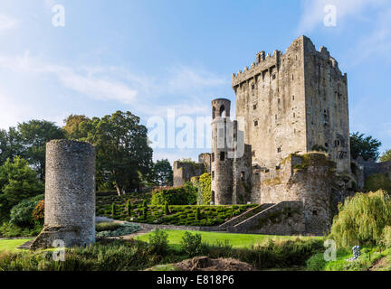 Blarney Castle, vicino a Cork, nella contea di Cork, Repubblica di Irlanda Foto Stock