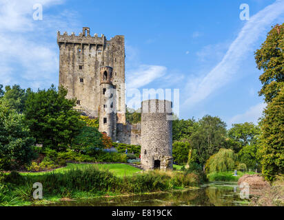 Blarney Castle, vicino a Cork, nella contea di Cork, Repubblica di Irlanda Foto Stock