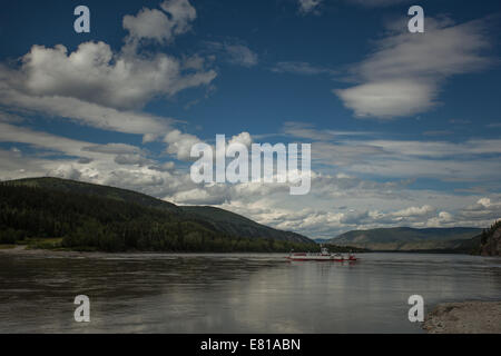 Fiume Yukon, il Klondike, Canada Foto Stock