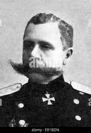 Paul von Rennenkampf, generale russo che ha servito nell'Imperial esercito russo per oltre 40 anni, anche durante la guerra mondiale I. Foto Stock