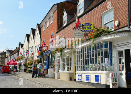 High Street, Hungerford, Berkshire, Inghilterra, Regno Unito Foto Stock