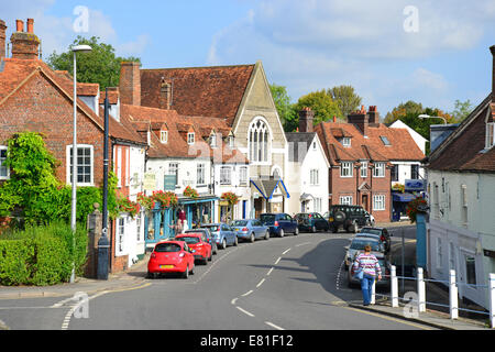 Bridge Street, Hungerford, Berkshire, Inghilterra, Regno Unito Foto Stock