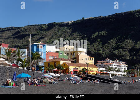 Resort di Puerto de Tazacorte, La Palma Isole Canarie Spagna Foto Stock