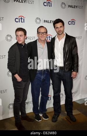 PaleyFest 2014 - 'Meraviglia gli agenti di S.H.I.E.L.D.' presentazione presso il Teatro Dolby con: Iain De Caestecker,Clark Gregg,Brett Dalton dove: Los Angeles, California, Stati Uniti quando: 23 Mar 2014 Foto Stock