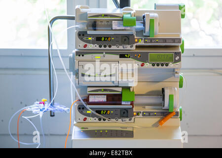 Midollo osseo autotransplant, ospedale Pitie-Salpetriere, Francia. Foto Stock