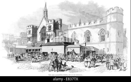 Il nuovo comitato Camere House of Commons 1844 Londra Foto Stock