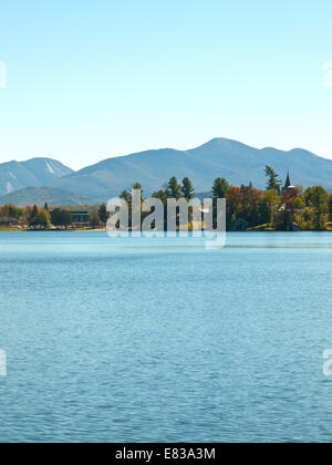 Lake Placid, New York Foto Stock