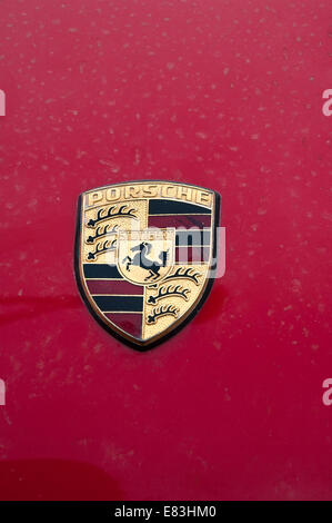 Emblema di Porsche Foto Stock