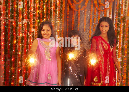 Indian Diwali Festival Foto Stock