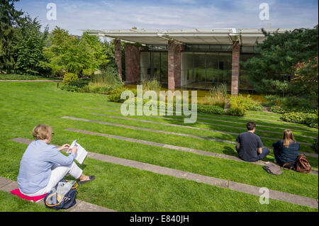 Art Museum, Fondation Beyeler, Riehen, il Cantone di Basilea Città, Svizzera Foto Stock