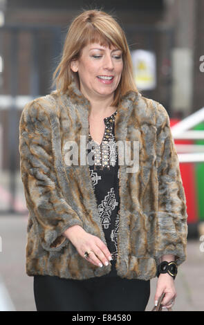 Fay Ripley al di fuori della ITV Studios con: Fay Ripley dove: Londra, Regno Unito quando: 28 Mar 2014 Foto Stock