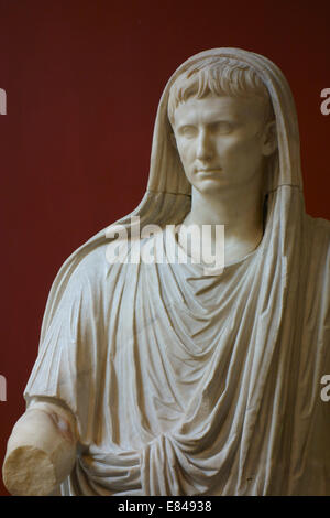 L'imperatore Augusto Museo Nazionale Romano di Palazzo Massimo alle Terme Roma Italia Foto Stock