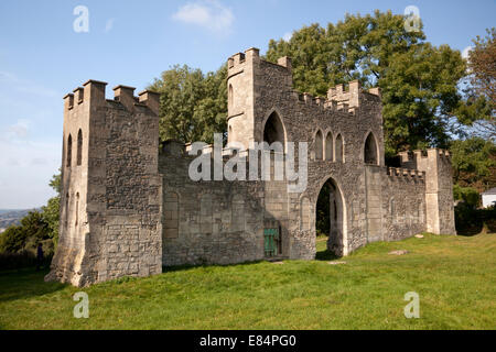 Sham Castle è una follia a Bath, Inghilterra, Regno Unito Foto Stock