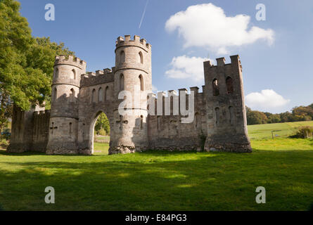 Sham Castle è una follia a Bath, Inghilterra, Regno Unito Foto Stock