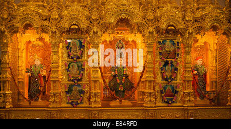 Shree Swaminarayan Mandir in Kingsbury, London, Regno Unito Foto Stock