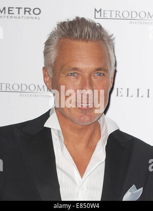 Londra, Regno Unito. Il 30 settembre, 2014. Martin Kemp assiste la Premiere mondiale di 'Soul ragazzi di tutto il Mondo Occidentale' alla Royal Albert Hall Credito: Ferdaus Shamim/ZUMA filo/Alamy Live News Foto Stock