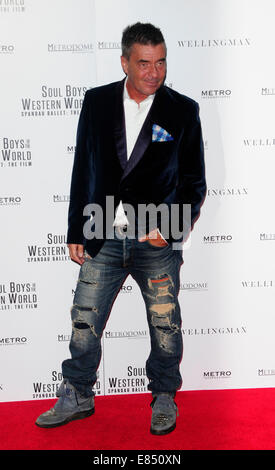 Londra, Regno Unito. Il 30 settembre, 2014. John Keeble frequentare la premiere europeo dell'anima i ragazzi di tutto il mondo Occidentale presso la Royal Albert Hall di Londra, Regno Unito il 30 settembre, 2014. Credito: Peter Phillips/Alamy Live News Foto Stock