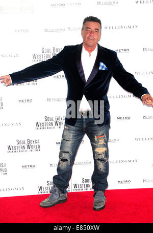 Londra, Regno Unito. Il 30 settembre, 2014. John Keeble frequentare la premiere europeo dell'anima i ragazzi di tutto il mondo Occidentale presso la Royal Albert Hall di Londra, Regno Unito il 30 settembre, 2014. Credito: Peter Phillips/Alamy Live News Foto Stock