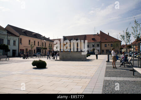 Kaplice, quadrato, Novohradske montagne nella regione della Boemia del Sud, Repubblica Ceca, vicino al confine Czech-Austrian il 10 settembre 2014. (CTK foto/Libor Sojka) Foto Stock