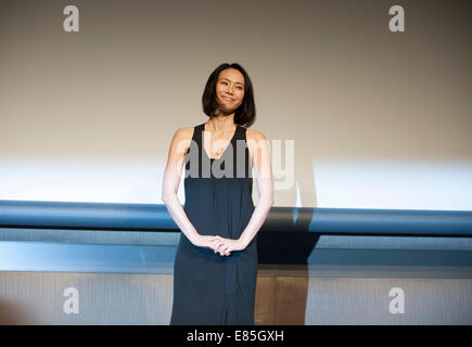 Attrice giapponese Miki Nakatani denominato come festa del muse per la ventisettesima Tokyo International Film Festival. Foto Stock