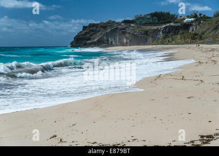 Spiaggia a Fallo Bay, Barbados, West Indies Foto Stock