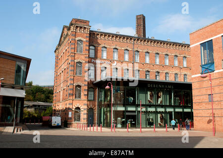 Slingfield Mill, tessitori Wharf, Kidderminster, Worcestershire, England, Regno Unito Foto Stock