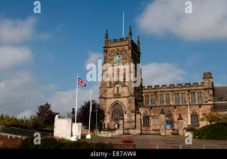 La Chiesa di Santa Maria, Kidderminster, Worcestershire, England, Regno Unito Foto Stock