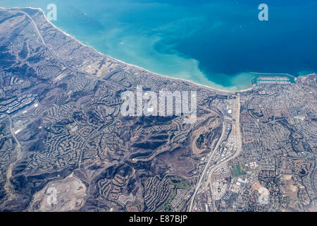 Dana Point costa Californiana antenna. Foto Stock