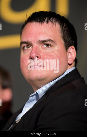 David Weigel, politico reporter di ardesia, parla del possibile 2016 candidati presidenziali durante il Texas Tribune Fest Foto Stock