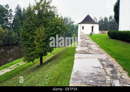 Zumberk, Novohradske montagne nella regione della Boemia del Sud, Repubblica Ceca, vicino al confine Czech-Austrian su Settembre 11, 2014. (CTK foto/Libor Sojka) Foto Stock