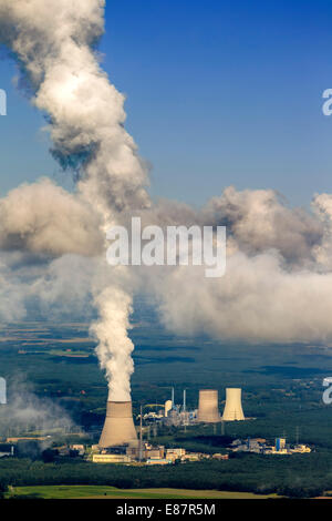 Lingen Centrale Nucleare, Lingen, Emsland, Bassa Sassonia, Germania Foto Stock