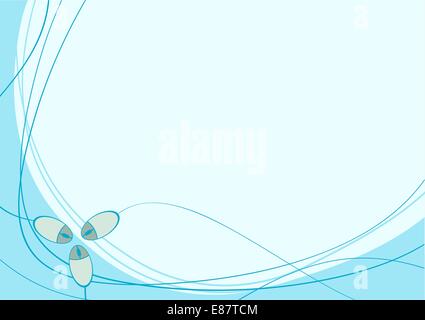 Illustrazione Vettoriale di high-tech sfondo astratto, include stilizzata mouse del computer. Illustrazione Vettoriale
