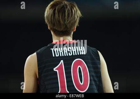 Ankara, Turchia. Il 30 settembre, 2014. Tokashiki Ramu (JPN) Basket : 2014 FIBA Campionato Mondiale per il gruppo di donne una corrispondenza tra il Brasile 79-56 Giappone a Ankara Arena di Ankara, Turchia . Credito: Takahisa Hirano/AFLO/Alamy Live News Foto Stock