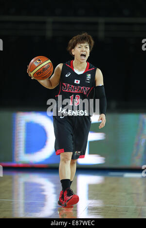 Ankara, Turchia. Il 30 settembre, 2014. Yuko Oga (JPN) Basket : 2014 FIBA Campionato Mondiale per il gruppo di donne una corrispondenza tra il Brasile 79-56 Giappone a Ankara Arena di Ankara, Turchia . Credito: Takahisa Hirano/AFLO/Alamy Live News Foto Stock