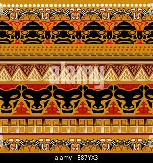 Messicano modello senza giunture Illustrazione Vettoriale