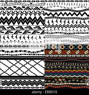 Serie di modelli senza giunture Illustrazione Vettoriale